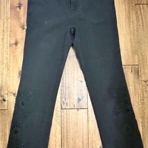 Free People Black Denim Jeans